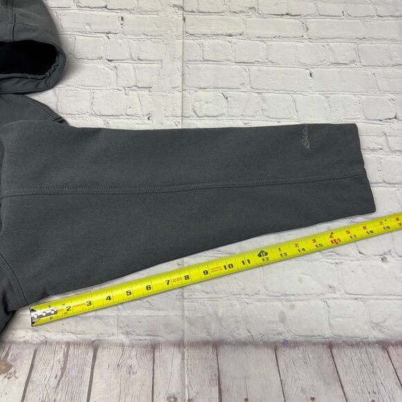 NWT Eddie Bauer Women 2X Windfoil Elite Soft Shell Trench Coat Jacket C065 -30 - Picture 5 of 16